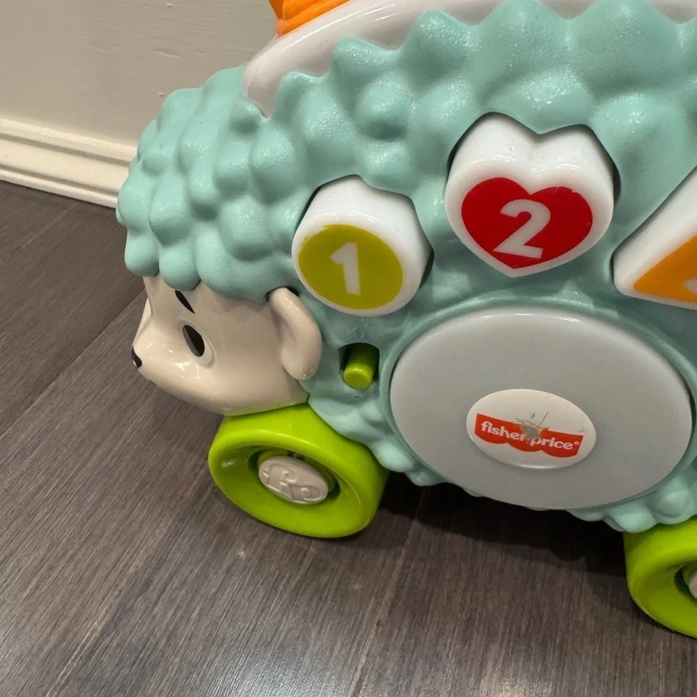Fisher-Price Linkimals Electronic Learning Hedgehog Pull Toy Infant Toddler Baby